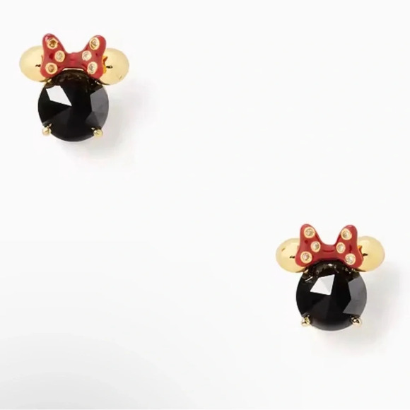 kate spade Jewelry - NWT Kate Spade x Disney New York Minnie Mouse Studs